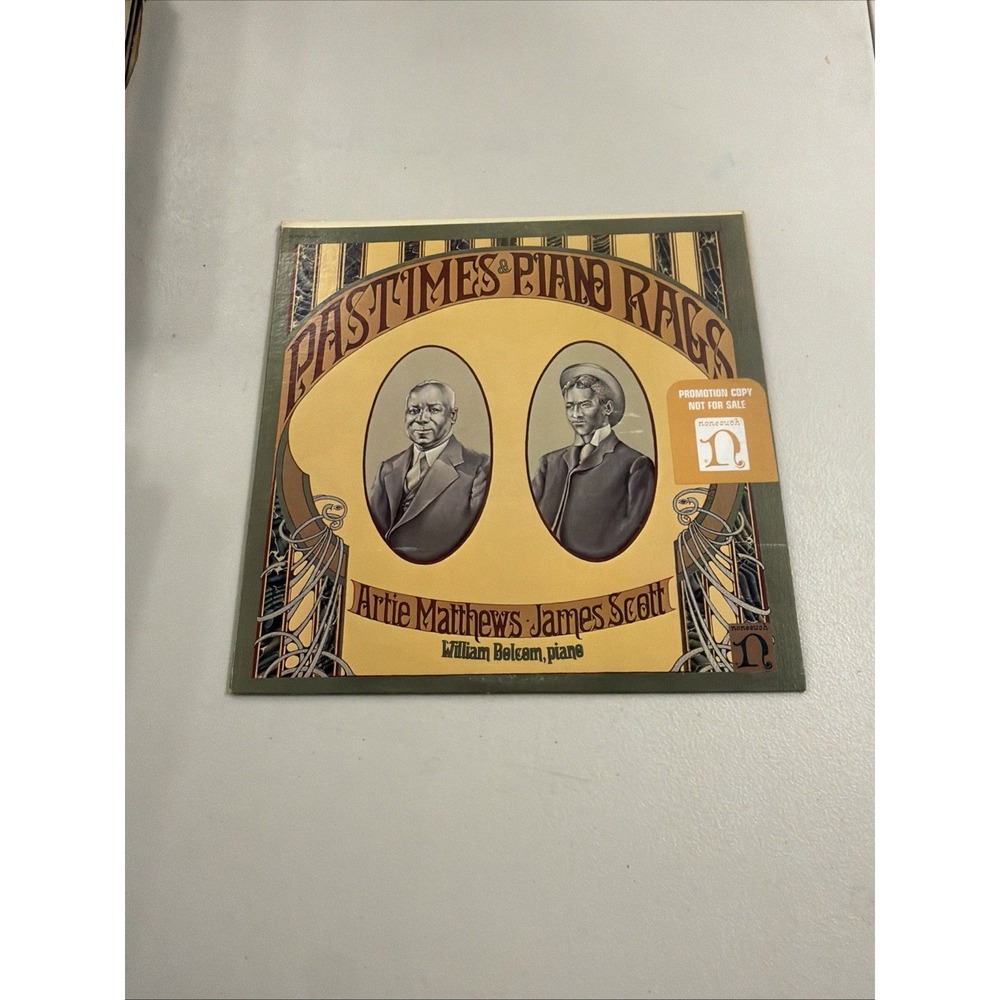 William Bolcom James Scott Artie Matthews (Vinyl H-71299) Pastimes & Piano Rags
